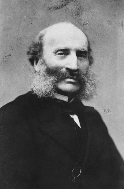 Porträt von Pierre Edmond Teisserenc de Bort, französischer Politiker, Ende des 19. Jahrhunderts von Pierre Petit